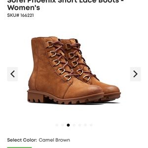 Sorel Cate Lace up boots